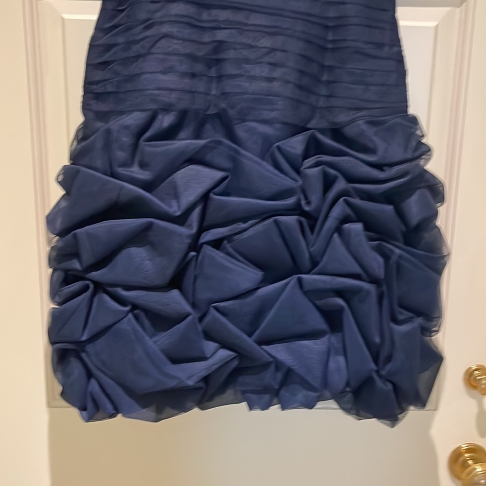 Navy Liancarlo Couture dress - Picture 3 of 6
